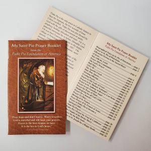 My Saint Pio Prayer Booklet
