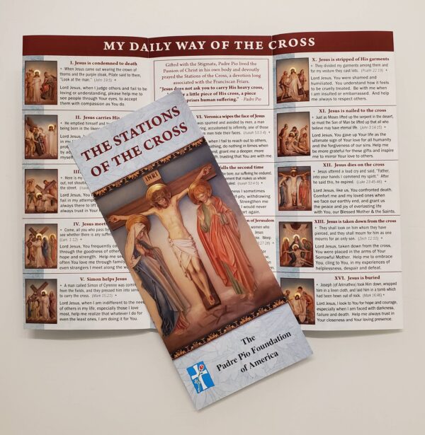 Stations of the Cross Prayer Card