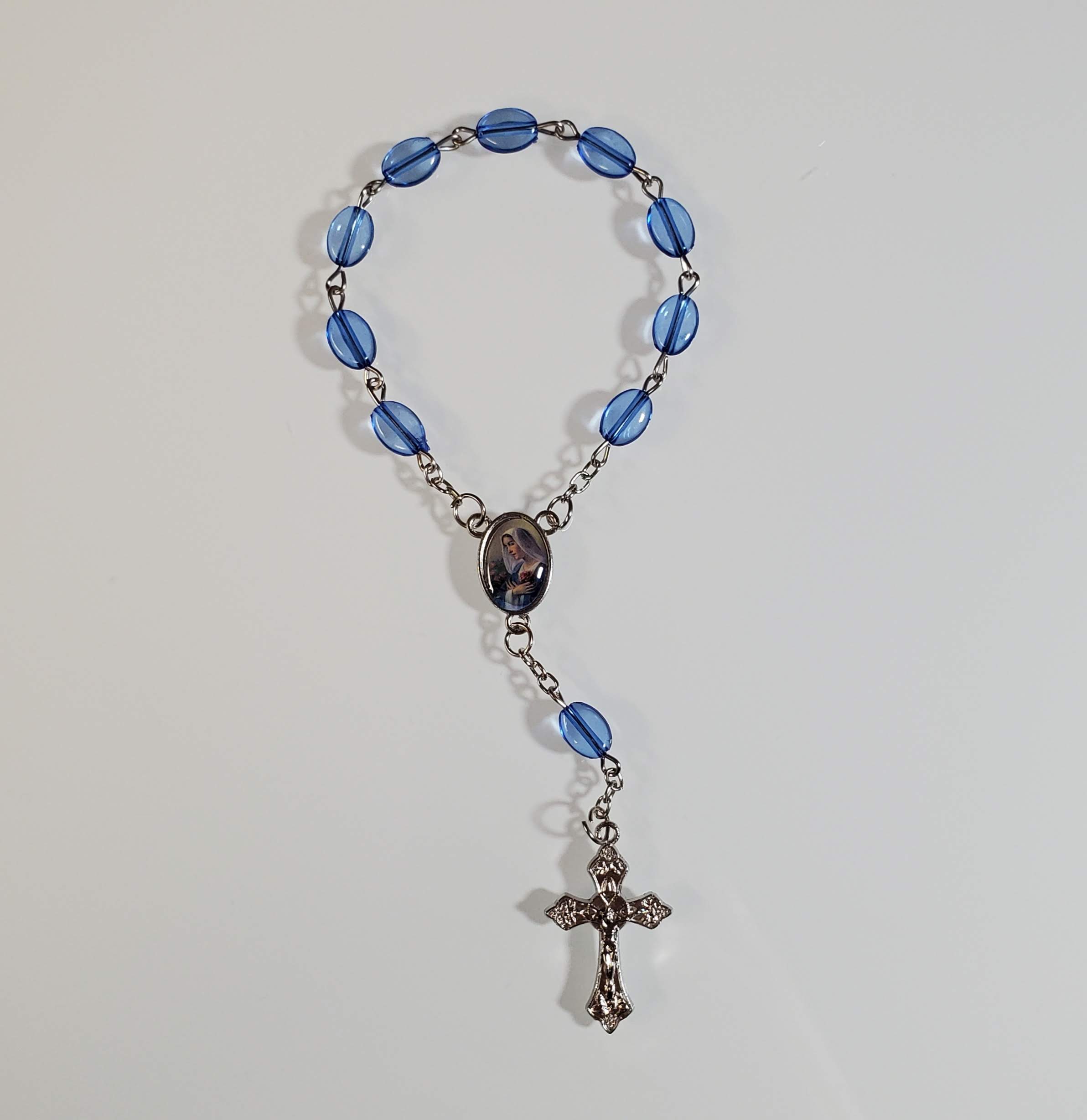 SPANISH) Small, One-Decade Rosary of the Unborn. W/PAPER BOOKLET
