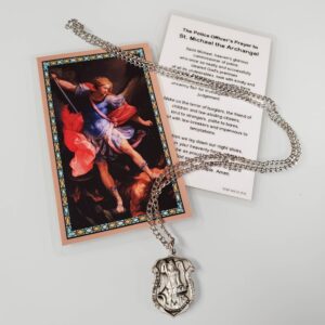 Police Officer Saint Michael Necklace