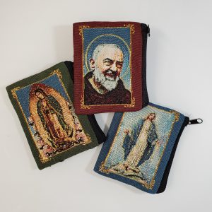 Tapestry Rosary Case