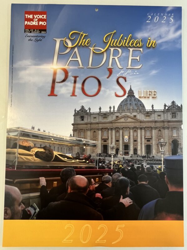 2025 Padre Pio Calendar