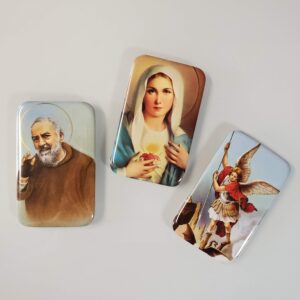 Padre Pio and Saints Magnet