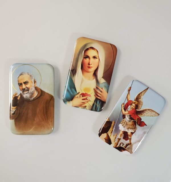 Padre Pio and Saints Magnet