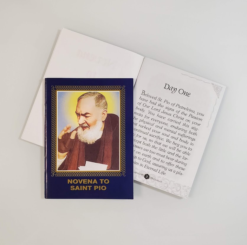 Novena to Saint Pio Booklet in English - Padre Pio Foundation of America