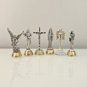 Padre Pio and Saints 3" Adhesive Statue
