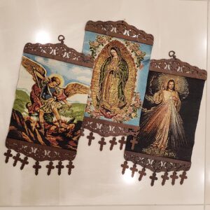 Saints Hanging Tapestries