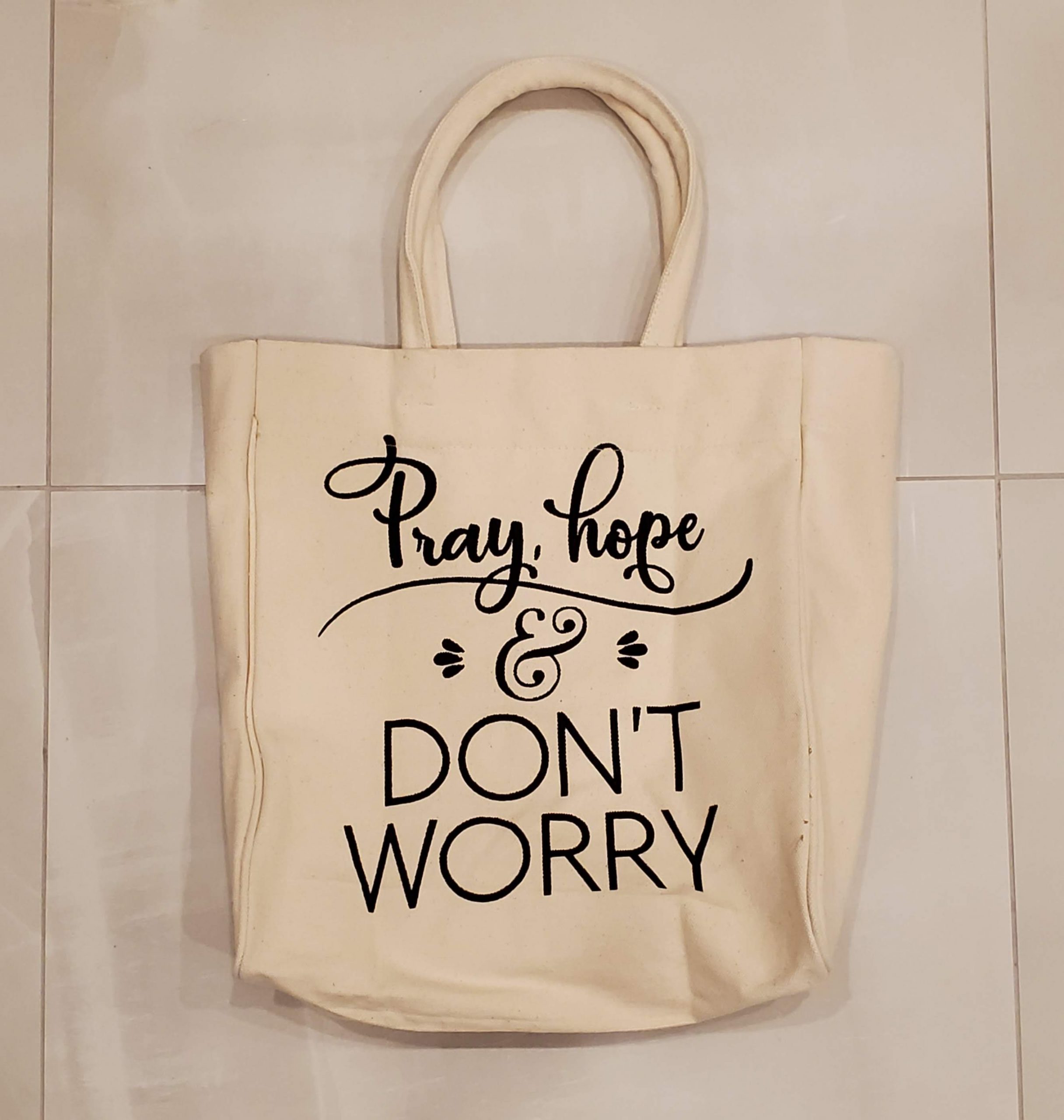 Black Large HOPE Tote Bag – Shannon's SHARE Store