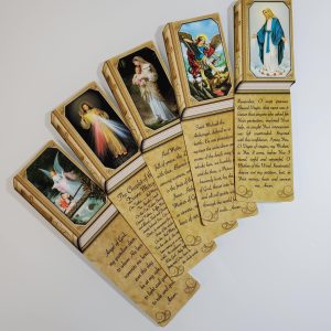 Saints and Angels Book Shaped Bookmarks