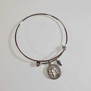 Customizable Padre Pio Bangle Bracelet