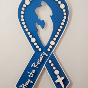 Pray the Rosary Car Magnet