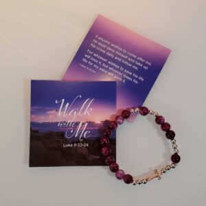 Lenten Rosary Bracelet Walk with Me