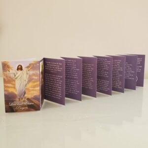 Lent & Easter Prayers Accordion Fold Booklet