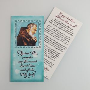 Prayer for Our Beloved Deceased Prayer Card