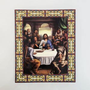 Last Supper Stained Glass Decal