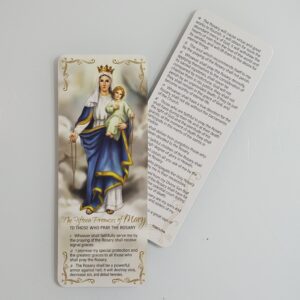 15 Promises of the Rosary Bookmark