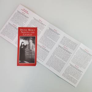 Divine Mercy Novena and Chaplet Prayer Card