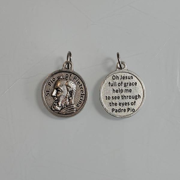 Padre Pio Prayer to Jesus Medal