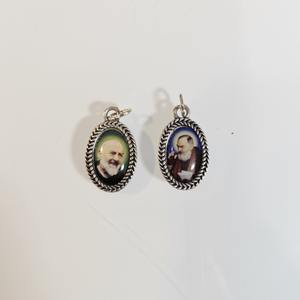 Mini Padre Pio Oval Medal
