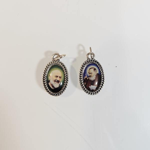 Mini Padre Pio Oval Medal