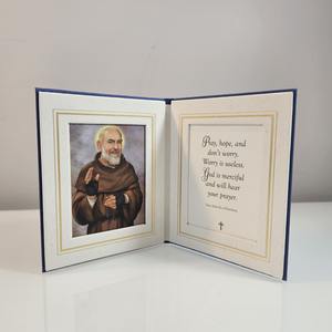 Saint Pio Special Blessing Prayer Folder
