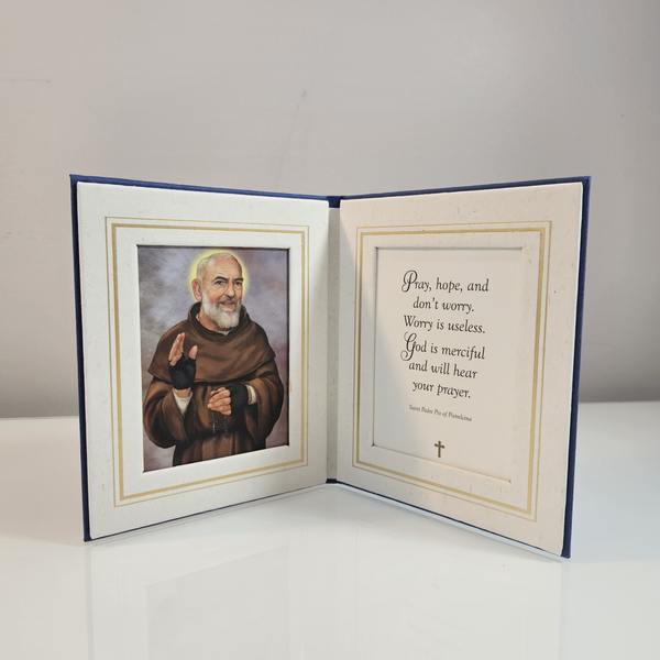 Saint Pio Special Blessing Prayer Folder