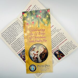 Celebrating the 12 Days of Christmas Prayer Card