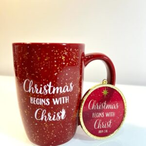 Christmas Begins with Christ Mug & Ornament