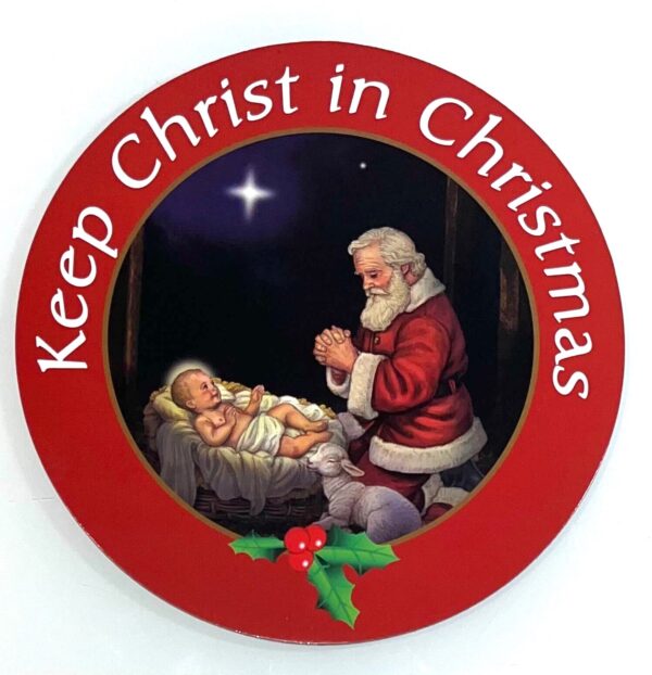 Keep Christ in Christmas Auto Magnet