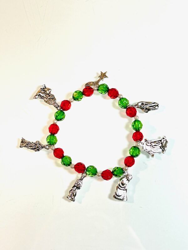 Nativity Bracelet With Charms