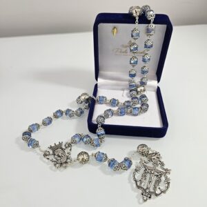 Paola Carola Sapphire Rosary