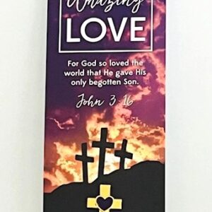 Amazing Love Lapel Pin with Bookmark