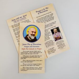 Prayers and Devotions Leaflet