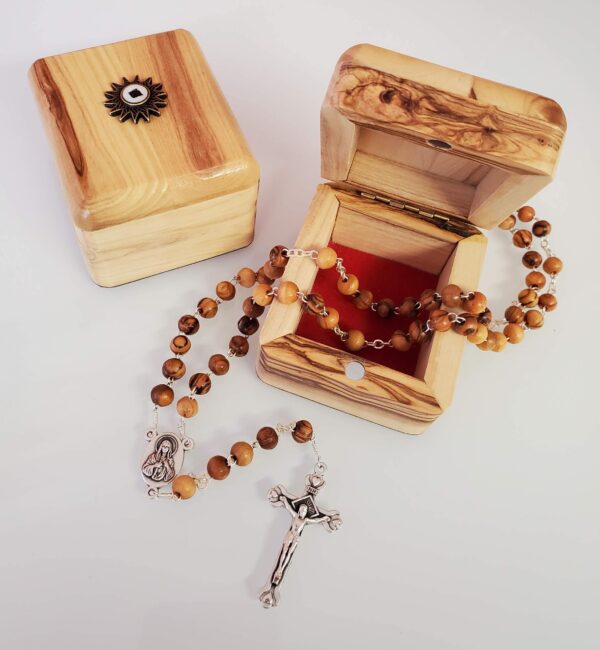 Olivewood Rosary and Rosary Box - Image 6