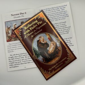 Reflecting with Padre Pio A Novena in Preparation for Christmas