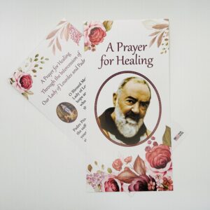 A Prayer for Healing Prayer Card
